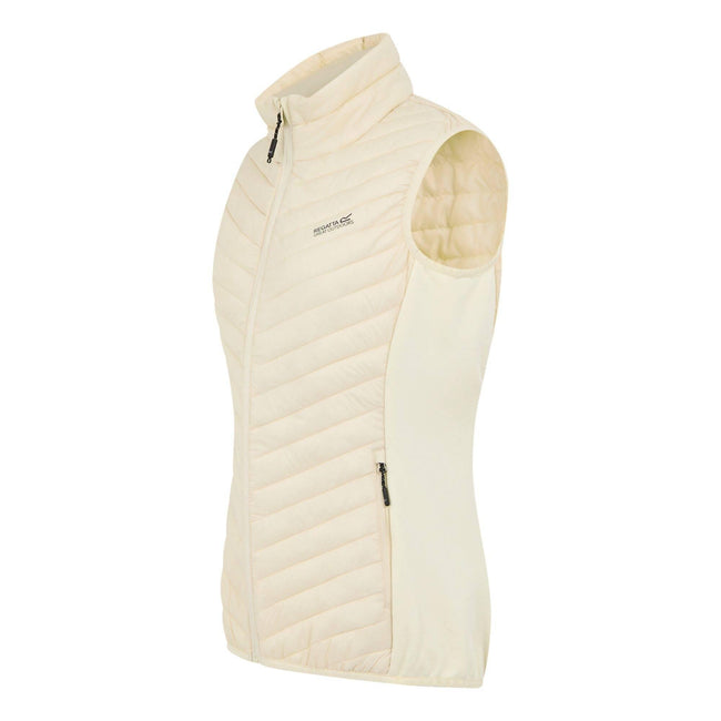 Light Vanilla - Side - Regatta Womens-Ladies Andreson Hybrid Gilet