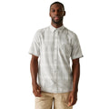 Silver Grey - Lifestyle - Regatta Mens Loran Checked Shirt