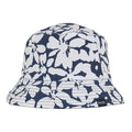 Navy - Back - Regatta Womens-Ladies Abstract Floral Reversible Bucket Hat