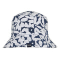 Navy - Front - Regatta Womens-Ladies Abstract Floral Reversible Bucket Hat
