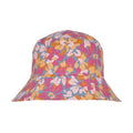 Chambray Blue - Back - Regatta Womens-Ladies Floral Reversible Bucket Hat