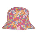 Chambray Blue - Front - Regatta Womens-Ladies Floral Reversible Bucket Hat