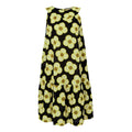Black - Front - Regatta Womens-Ladies Orla Kiely II Spinning Flower Sleeveless Summer Dress