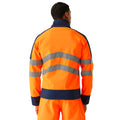 Black-Orange - Lifestyle - Regatta Professional Mens Hi-Vis 3 Layer Soft Shell Jacket