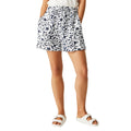 Navy-White - Lifestyle - Regatta Womens-Ladies Salise Lightweight Shorts