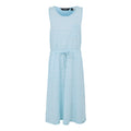 Chambray Blue-White - Front - Regatta Womens-Ladies Ariena Painterly Stripe Casual Dress