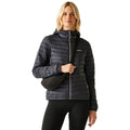 Seal Grey-Black - Lifestyle - Regatta Womens-Ladies Hurden Padded Jacket