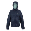 Navy-Icy Morn - Front - Regatta Womens-Ladies Hurden Padded Jacket