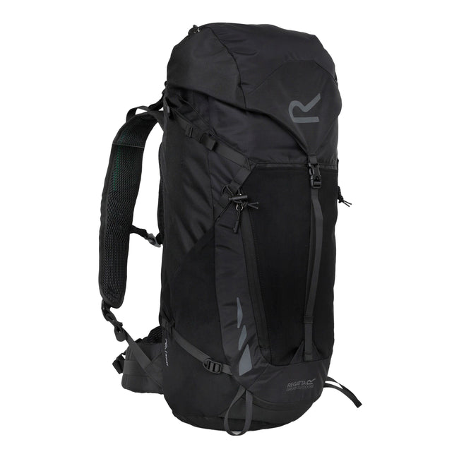 Black - Side - Regatta Blackfell IV 45L Backpack