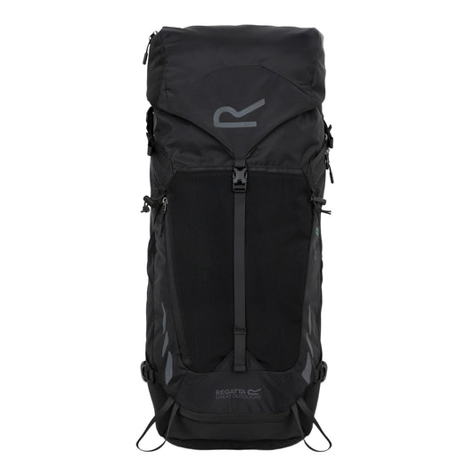 Black - Front - Regatta Blackfell IV 45L Backpack