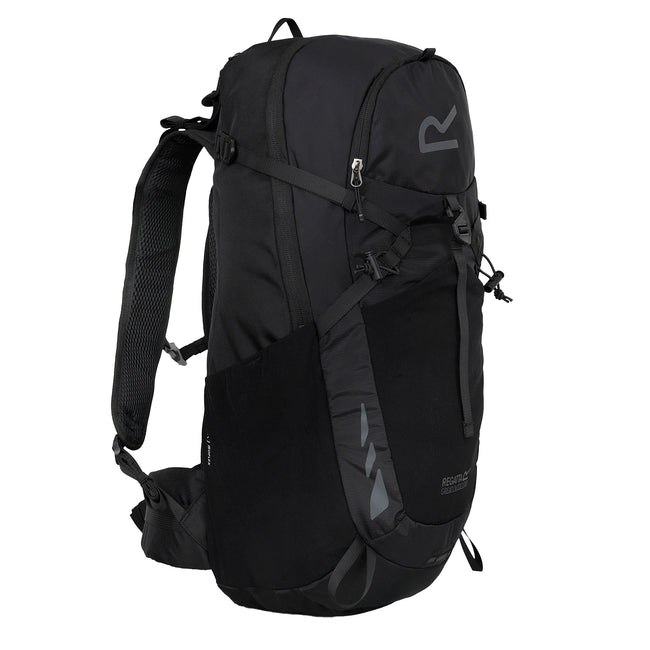 Black - Side - Regatta Blackfell IV 25L Backpack
