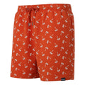 Poppy Red - Side - Regatta Mens Loras Palm Swim Shorts