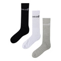Black-White-Grey Marl - Front - Dare 2B Unisex Adult Crew Socks (Pack Of 3)