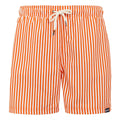 Celosia Orange - Front - Regatta Mens Loras Stripe Swim Shorts