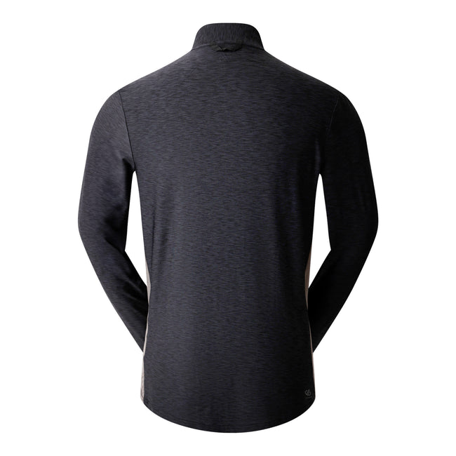 Black Marl - Back - Dare 2B Mens Power Up III Jersey