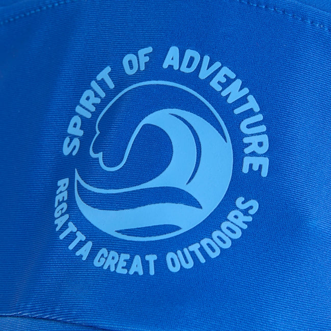 Olympian Blue-Elysium Blue - Lifestyle - Regatta Childrens-Kids II Neck Protector Cap