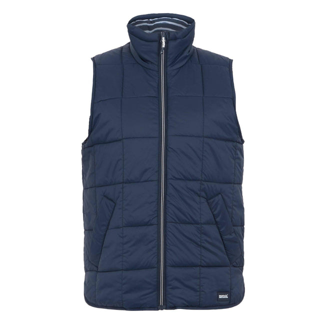 Navy - Front - Regatta Womens-Ladies Courcelle II Quilted Gilet