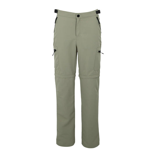 Golden Sand - Front - Regatta Mens Leesville III Zip-Off Hiking Trousers