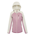 Light Vanilla-Lilas - Front - Regatta Womens-Ladies Pro Hybrid II Padded Jacket