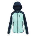 Navy-Icy Morn - Front - Regatta Womens-Ladies Pro Hybrid II Padded Jacket
