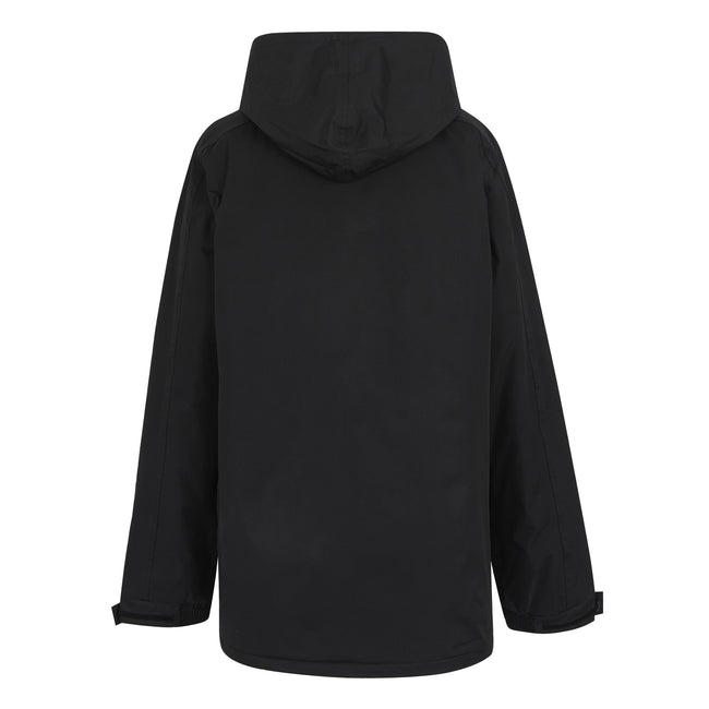 Black - Back - Regatta Professional Mens Plain Waterproof Parka