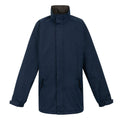 Navy - Front - Regatta Professional Mens Plain Waterproof Parka