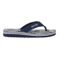 Navy - Lifestyle - Regatta Mens Rico Leaf Flip Flops