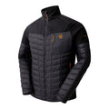 Black - Side - Dare 2B Mens Mountaineer II Quilted Hybrid Jacket