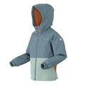 Stormy Weather-Glacier-Fox - Side - Regatta Childrens-Kids Hanleigh II Waterproof Jacket
