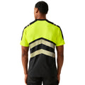 Black-Yellow - Lifestyle - Regatta Professional Mens High-Vis T-Shirt