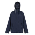 Navy - Front - Regatta Womens-Ladies Sasry Waterproof Jacket