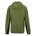 Nephrite Green-Black - Back - Regatta Mens Lakewright Full Zip Fleece Jacket
