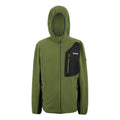 Nephrite Green-Black - Front - Regatta Mens Lakewright Full Zip Fleece Jacket