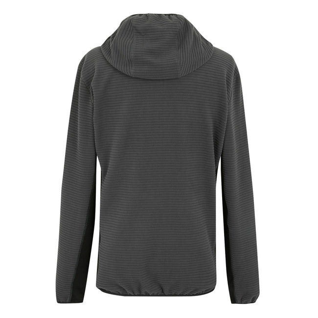 Ash-Black - Back - Regatta Mens Lakewright Full Zip Fleece Jacket