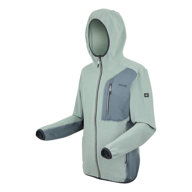 Glacier-Stormy Weather - Side - Regatta Mens Lakewright Full Zip Fleece Jacket