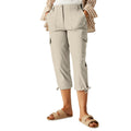 Light Vanilla - Lifestyle - Regatta Womens-Ladies Shorebella Capri Trousers