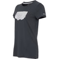 Seal Grey - Side - Regatta Womens-Ladies Fingal Printed Stretch T-Shirt