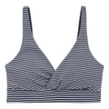 Navy-White - Front - Regatta Womens-Ladies Stripe Bikini Top