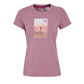 Lilas - Front - Regatta Womens-Ladies Fingal Sunburst Stretch T-Shirt