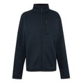 Navy - Front - Regatta Mens Orsan Full Zip Fleece Jacket