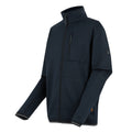 Navy - Side - Regatta Mens Orsan Full Zip Fleece Jacket