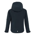 Navy - Back - Regatta Childrens-Kids Acidity VIII Soft Shell Jacket