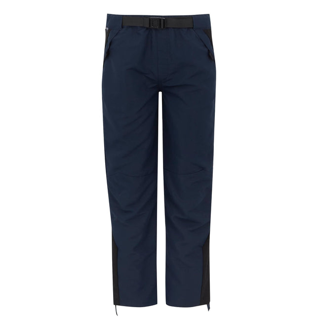 Navy - Front - Regatta Childrens-Kids Hiking Trousers