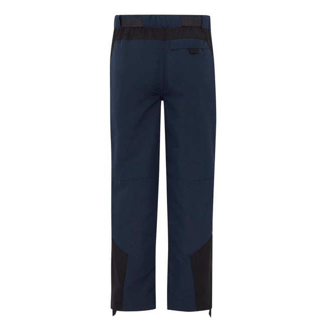 Navy - Back - Regatta Childrens-Kids Hiking Trousers