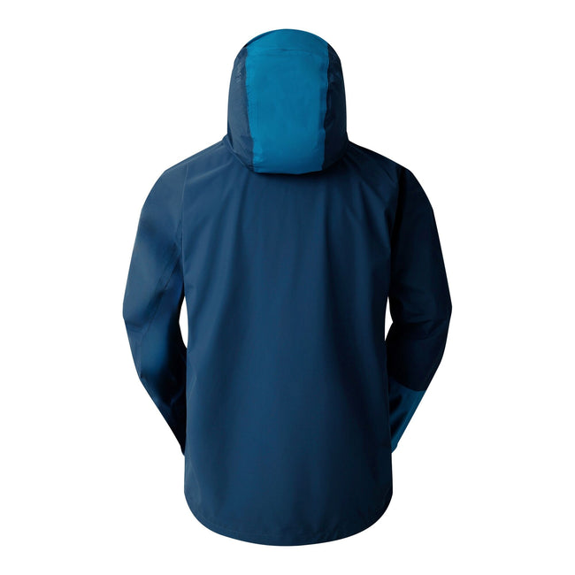 Moonlight Denim-Blue Steel - Back - Dare 2B Mens Breathe Out Waterproof Jacket
