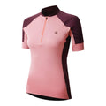 Deep Plum-Lilas - Side - Dare 2B Womens-Ladies Flutter Jersey