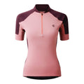 Deep Plum-Lilas - Front - Dare 2B Womens-Ladies Flutter Jersey