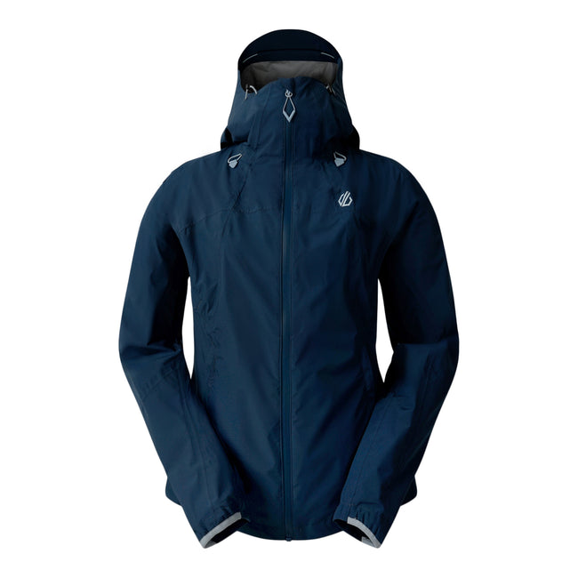 Moonlight Denim - Front - Dare 2B Womens-Ladies Breathe Easy Waterproof Jacket