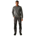 Slate Grey-Black - Lifestyle - Regatta Professional Unisex Adult 4 Way Stretch Work Trousers