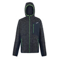 Navy Marl-Navy - Front - Regatta Mens Alven Full Zip Fleece Jacket